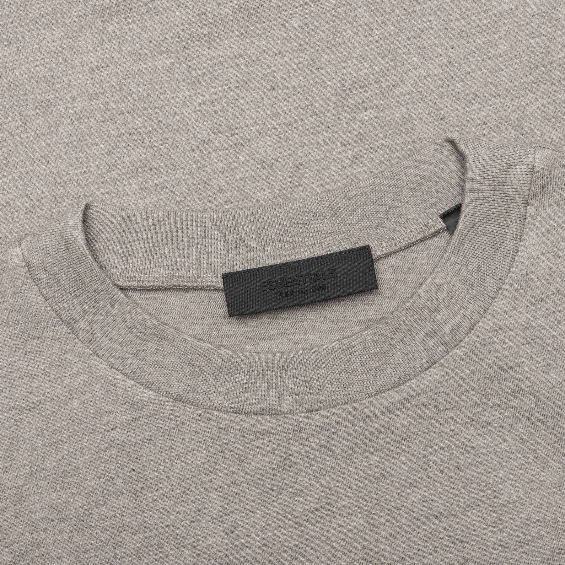 Fear of God Essentials Jersey Crewneck T-Shirt - Heather Gray - Living Legend