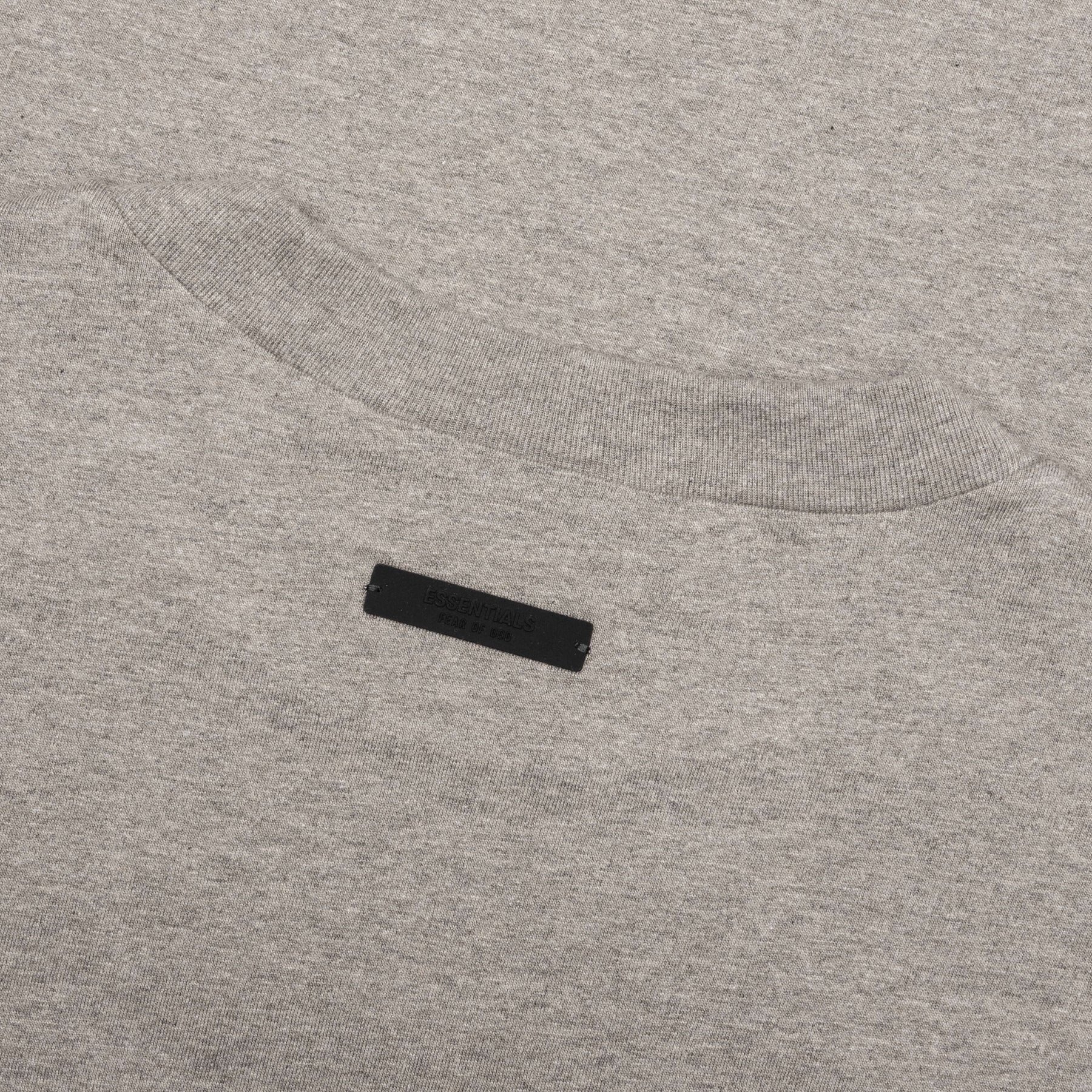 Fear of God Essentials Jersey Crewneck T-Shirt - Heather Gray - Living Legend