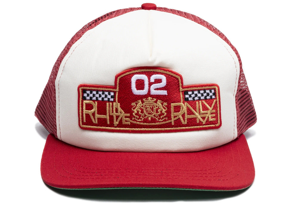 Rhude Rally Prix Trucker Hat - Living Legend