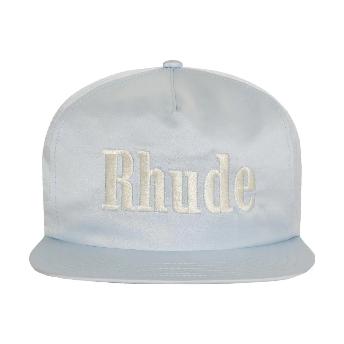 Rhude Satin Logo Cap 'Sky Blue' - Living Legend