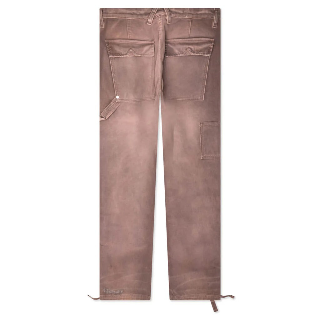 Rhude Reza Double Knee Pant Espresso - Living Legend