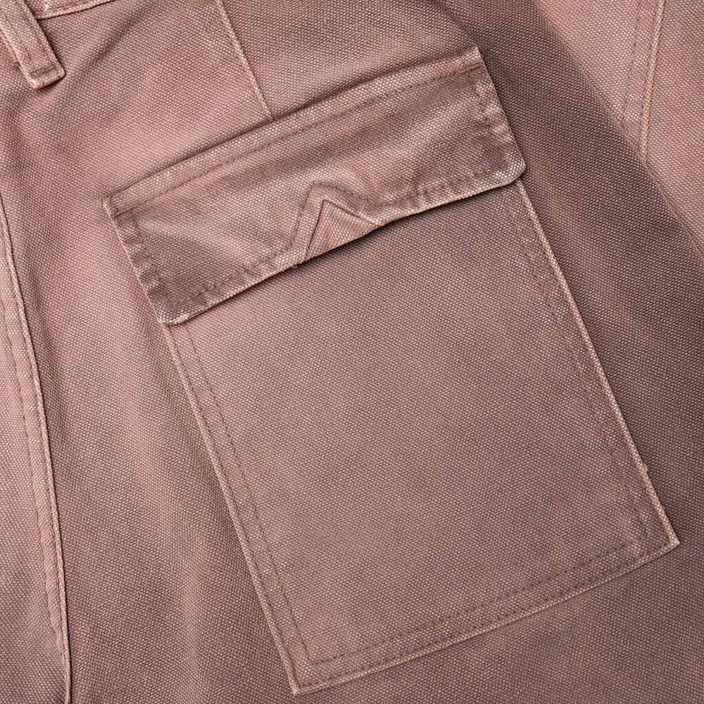 Rhude Reza Double Knee Pant Espresso - Living Legend