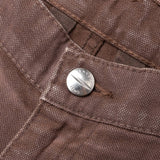 Rhude Reza Double Knee Pant Espresso - Living Legend