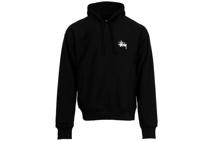 Stussy Basic Hoodie Black - Living Legend