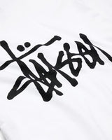 Stussy Mens T Shirt White Basic - Living Legend