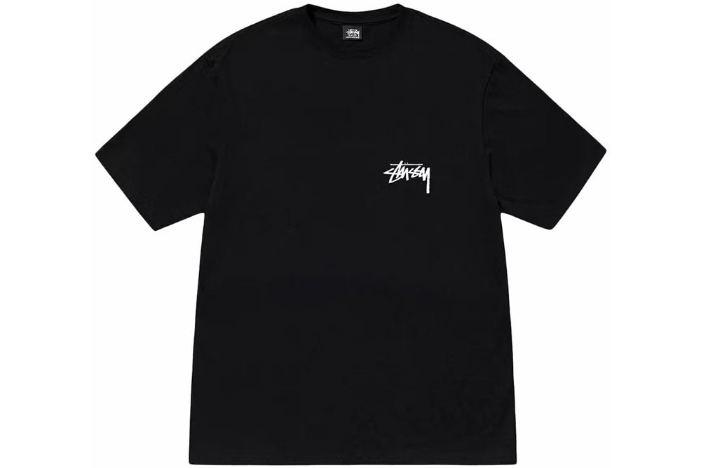 Stussy Shirt 8 Ball Cherries Logo Tee T-Shirt Black - Living Legend