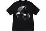 Stussy Shirt 8 Ball Cherries Logo Tee T-Shirt Black - Living Legend
