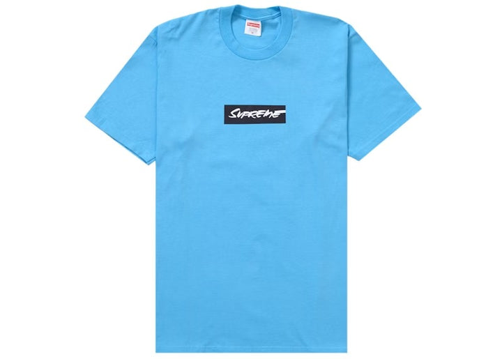 Supreme Futura Box Logo Tee Bright Blue - Living Legend