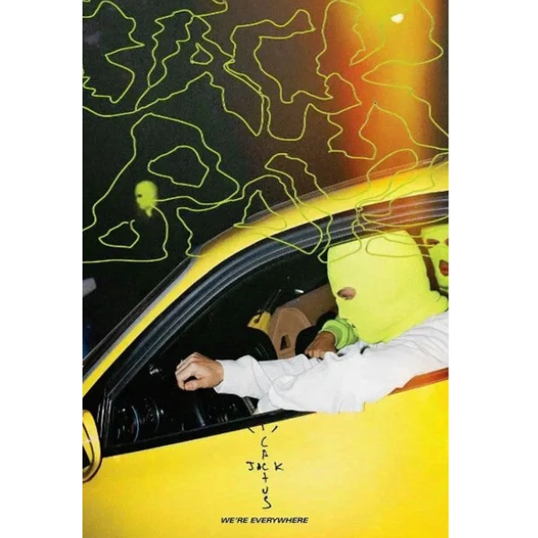 Travis Scott Cactus Jack We're Everywhere Poster 18x24 In (TSCJ-PST)