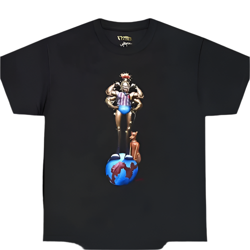Travis Scott Utopia is in Miami Circus Maximus Tee Faded Black - Living Legend