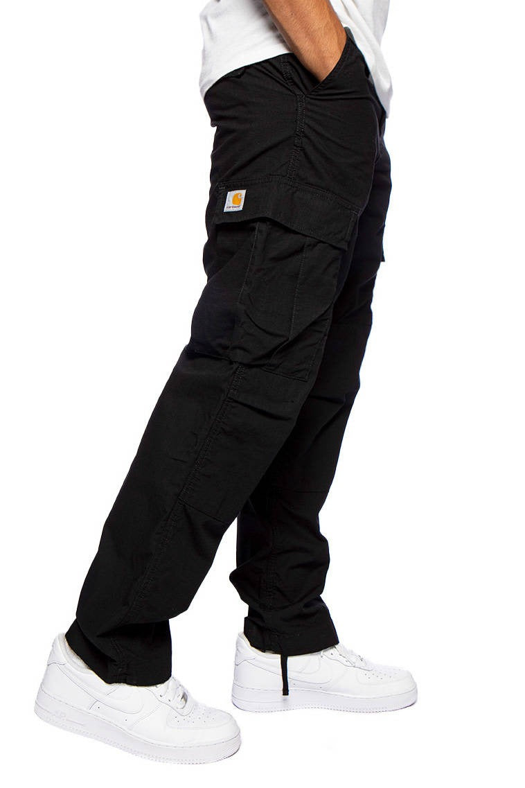 Carhartt WIP Regular Cargo Pant black rinsed (34x32) - Living Legend