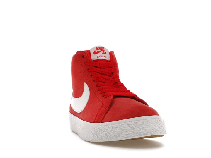 NIKE SB ZOOM BLAZER MID UNIVERSITY RED & WHITE - Living Legend