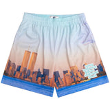 Eric Emanuel Men’s Mesh shorts City Skyline Twin Towers 9/11
