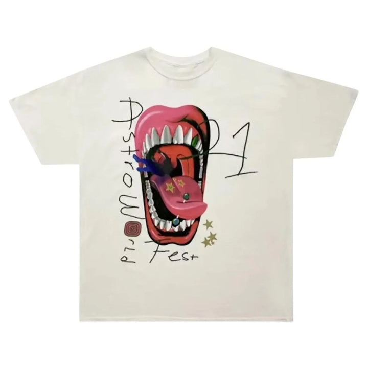 Travis Scott Astroworld Fest 2021 Mouth Tee