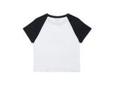 Takashi Murakami X BLACKPINK Rainbow Flower Crop Tee