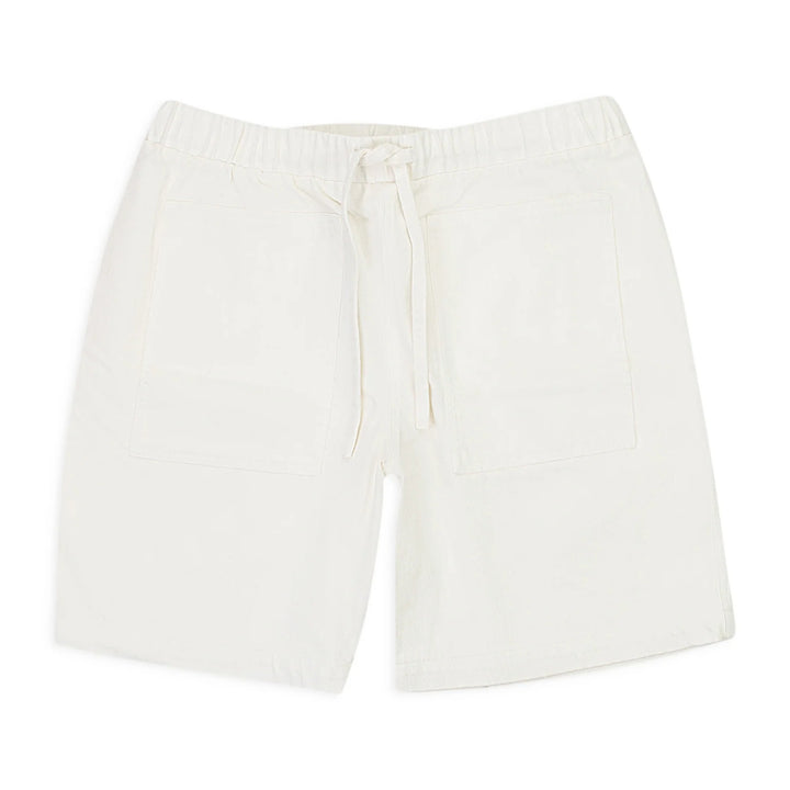 Callipygian White Denim Shorts Women  Drawstring Cotton Casual Summer
