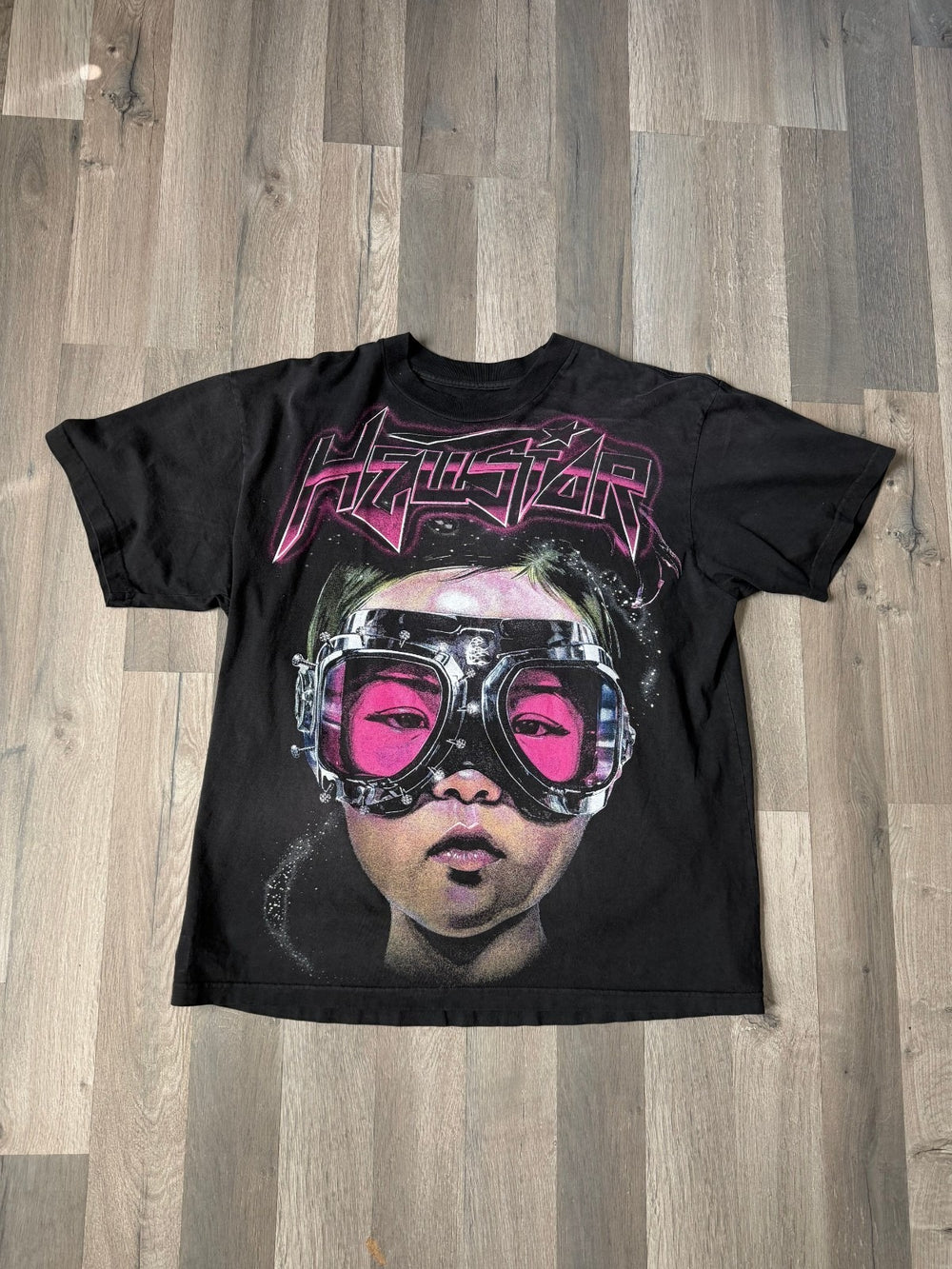 Hellstar Capsule 10 “Future Is Hellstar” Goggles Tee – Capsule 10 (Worn 9.8/10)