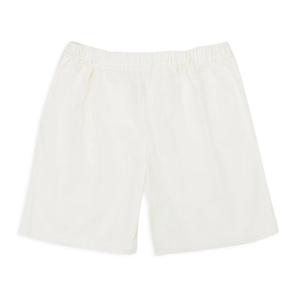 Callipygian White Denim Shorts Women  Drawstring Cotton Casual Summer