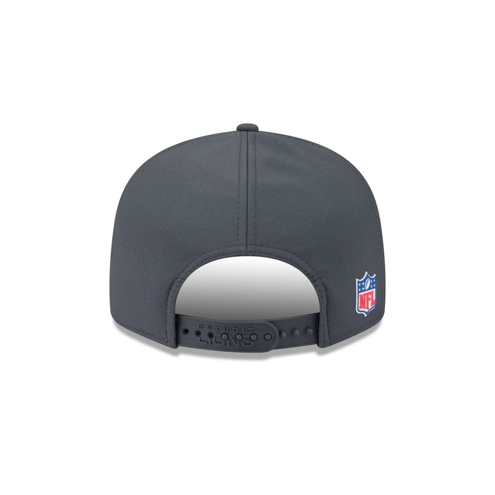 Detroit Lions  2025 Sideline Cold Weather Steel Clouds Split Panel 9FIFTY Snapback