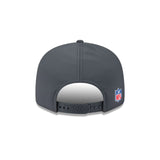 Detroit Lions  2025 Sideline Cold Weather Steel Clouds Split Panel 9FIFTY Snapback