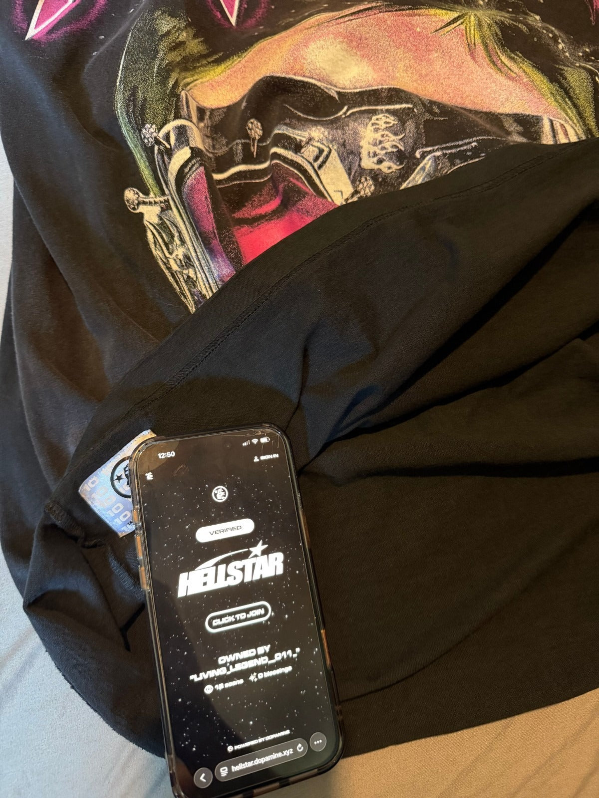 Hellstar Capsule 10 “Future Is Hellstar” Goggles Tee – Capsule 10 (Worn 9.8/10)