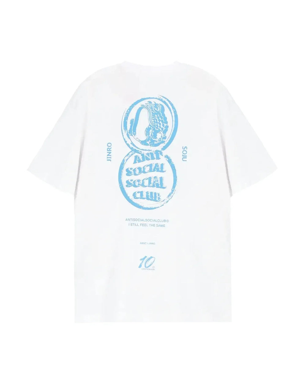 Anti Social Social Club x Jinro Two Glasses Of Soju Tee White/Blue