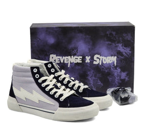 Revenge x Storm Vol.2 Hi Top Sneakers Lilac/Navy