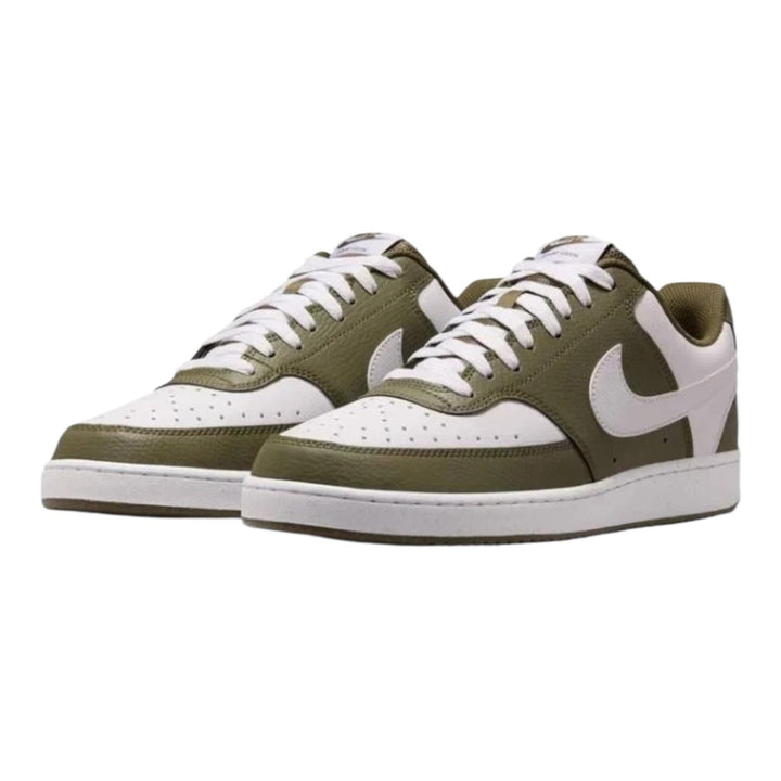 Nike Court Vision Lo Shoes Medium Olive White HM9862 201 Men’s Size 12