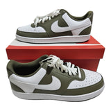 Nike Court Vision Lo Shoes Medium Olive White HM9862 201 Men’s Size 12