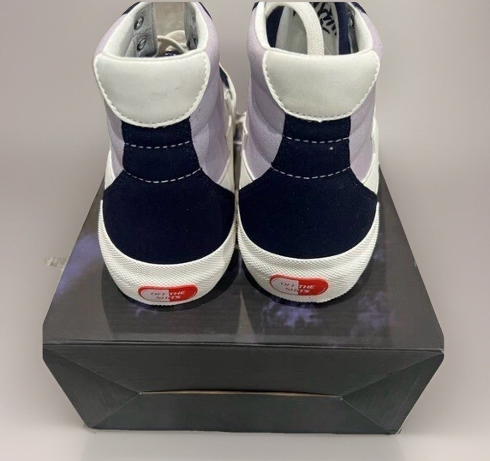 Revenge x Storm Vol.2 Hi Top Sneakers Lilac/Navy