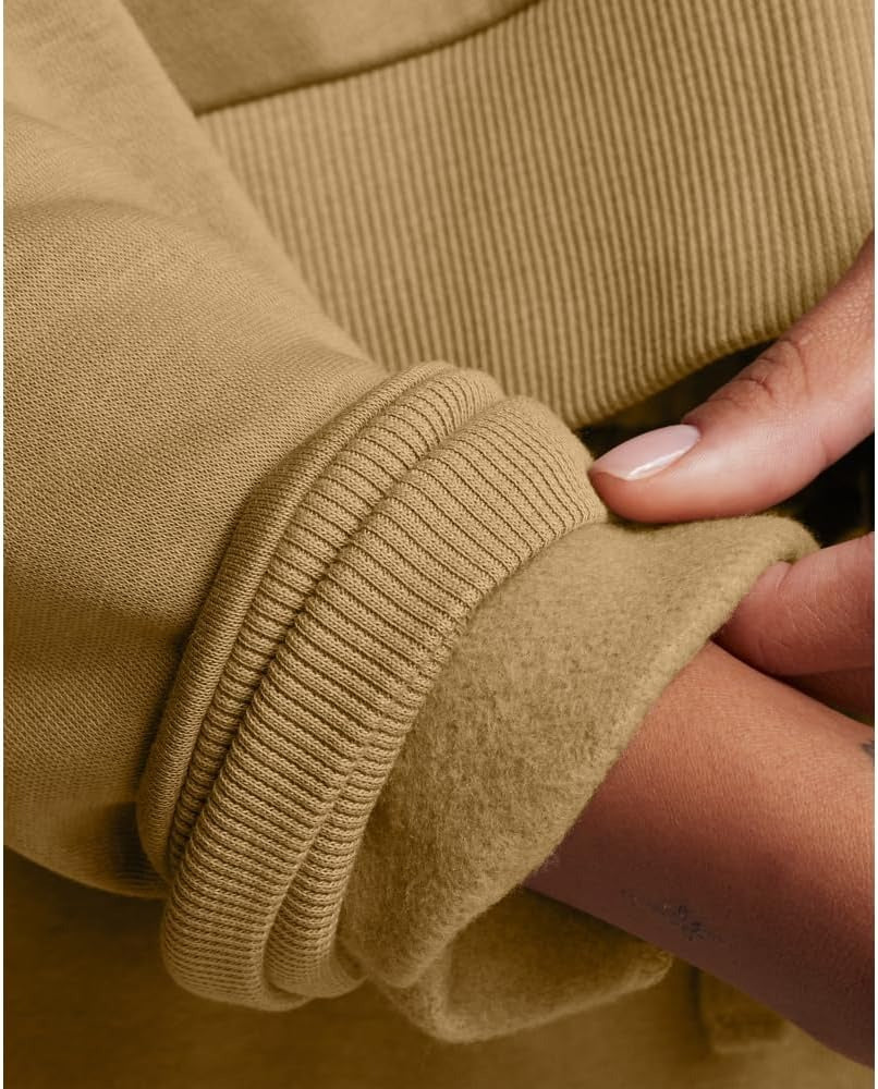 Under Armour Women's Rival Fleece Cropped Full Zip Camel/White