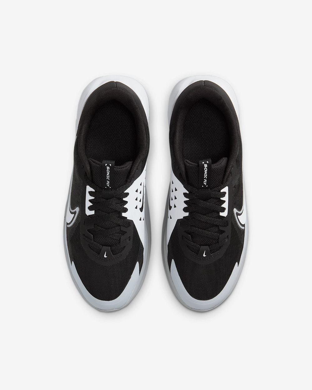 Nike GS Sonic Fly Black Wolf Grey White FZ0017-001