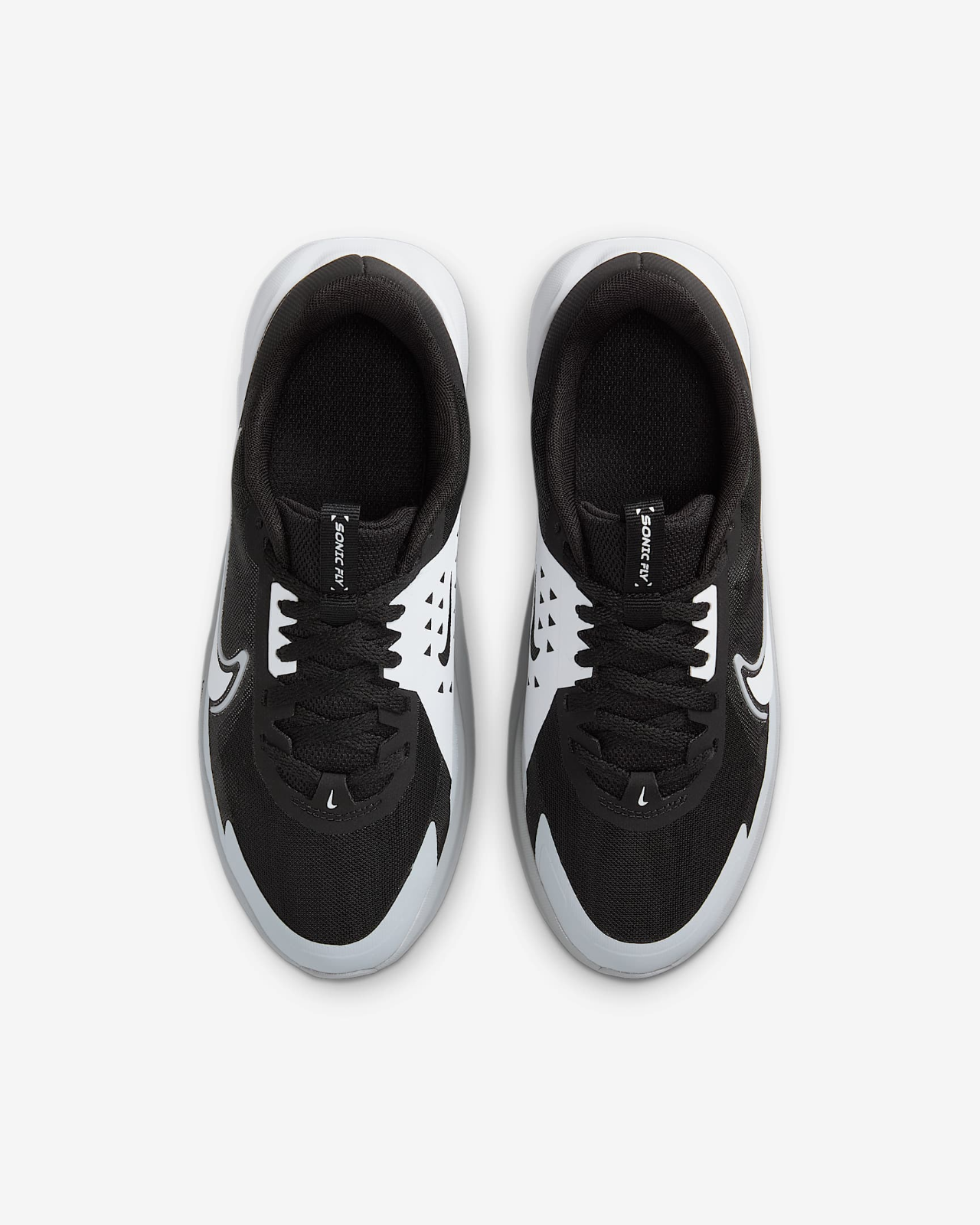 Nike GS Sonic Fly Black Wolf Grey White FZ0017-001