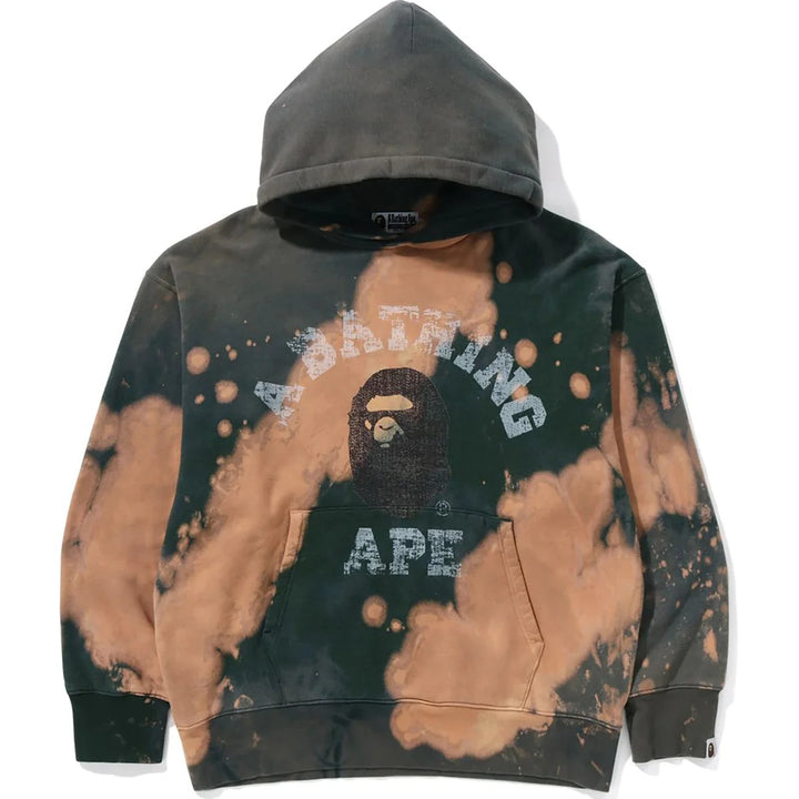 BAPE Tie Dye College Relaxed Fit Pullover Hoodie