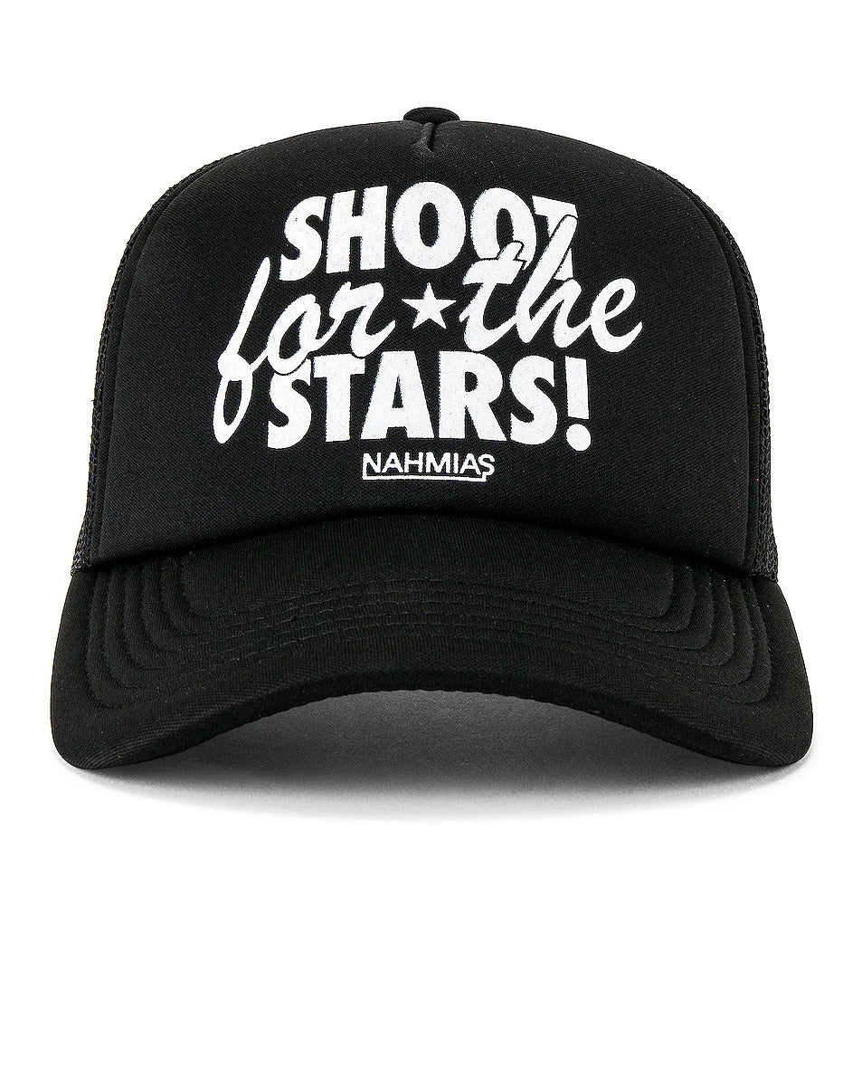 Nahmias Shoot For The Stars Trucker Hat Black Snapback Streetwear