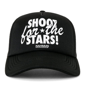 Nahmias Shoot For The Stars Trucker Hat Black Snapback Streetwear