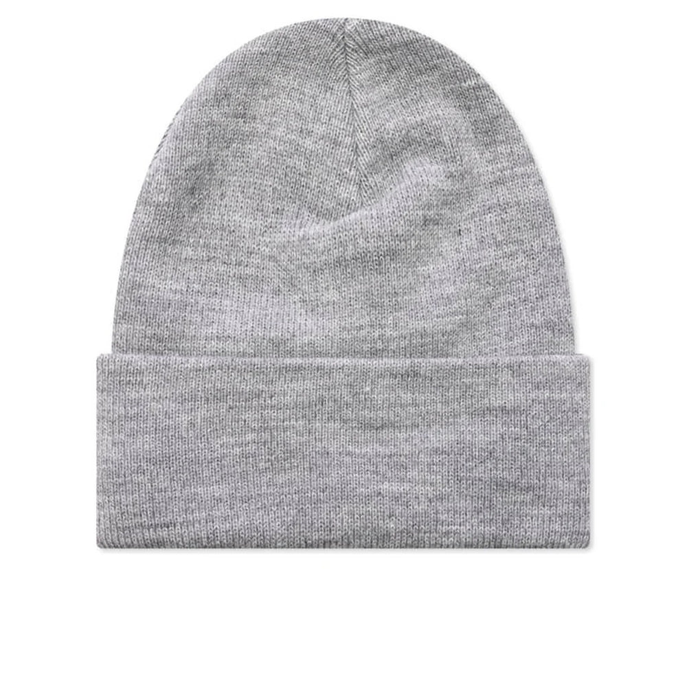 Stussy Stock Cuff Beanie - Grey Heather