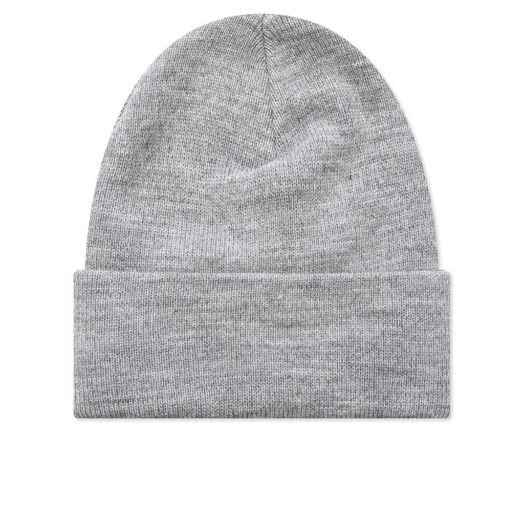 Stussy Stock Cuff Beanie - Grey Heather
