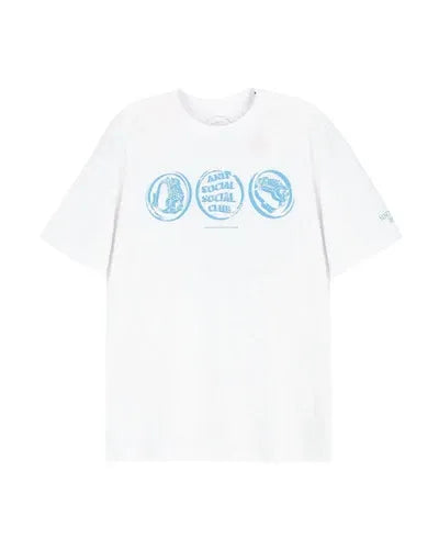 Anti Social Social Club x Jinro Two Glasses Of Soju Tee White/Blue
