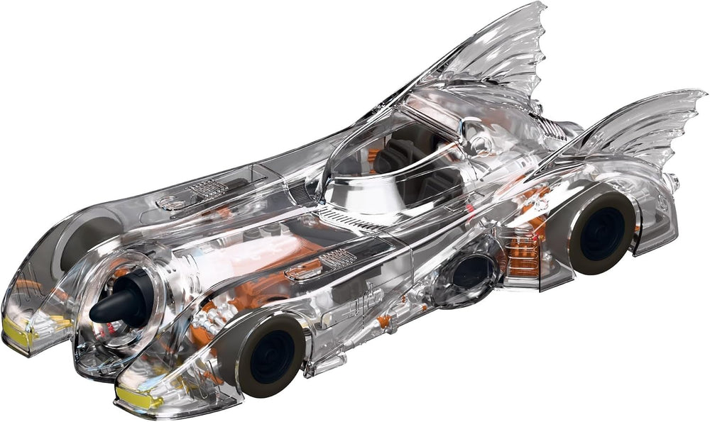 Super7 Batman 1989 Batmobile Clear X-Ray Super Cyborg 13.9" Collectible