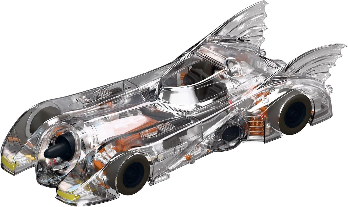 Super7 Batman 1989 Batmobile Clear X-Ray Super Cyborg 13.9" Collectible
