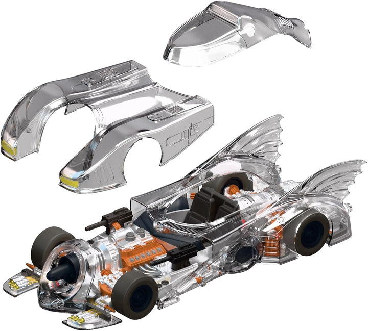 Super7 Batman 1989 Batmobile Clear X-Ray Super Cyborg 13.9" Collectible