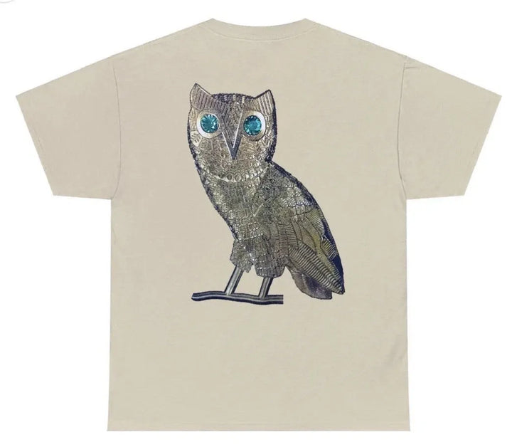 Drake Big As The What Tour OVO Owl Members Only Tee Cream