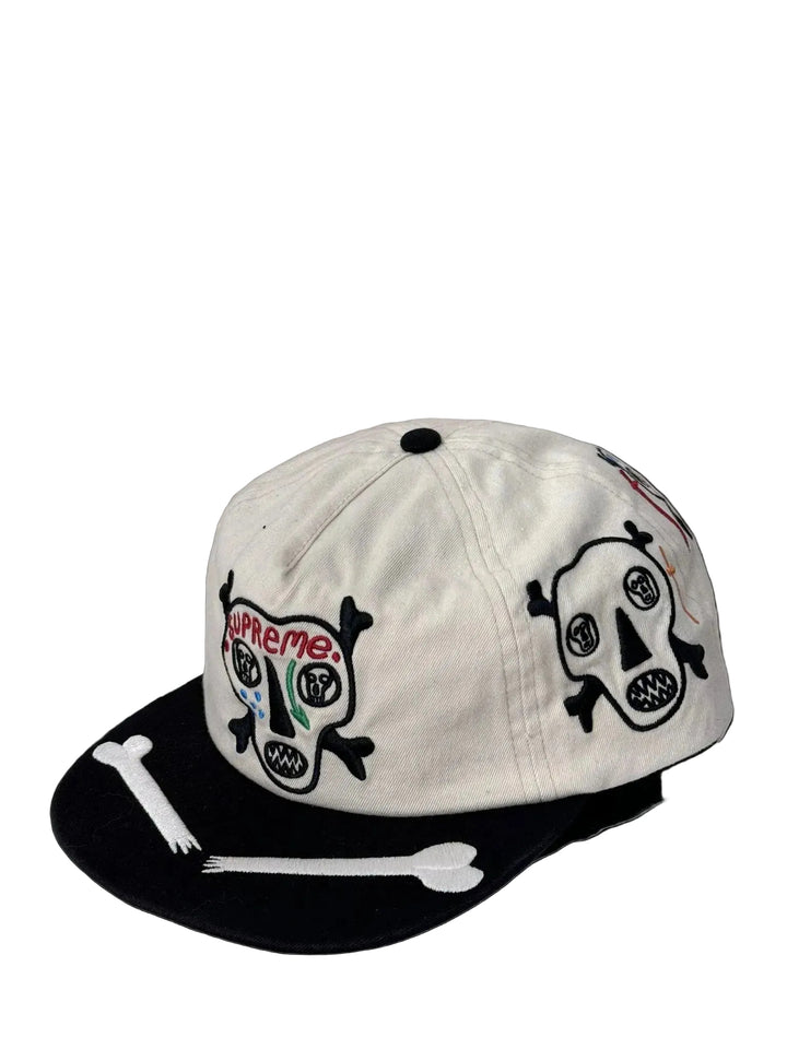 Supreme Clayton Patterson Skulls 5-Panel Hat – SS21 (Sold Out / Rare)