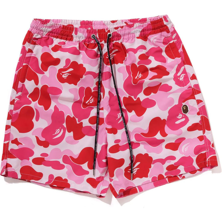 BAPE PINK CAMO ONE POINT RELAXED FIT WATER SHORTS