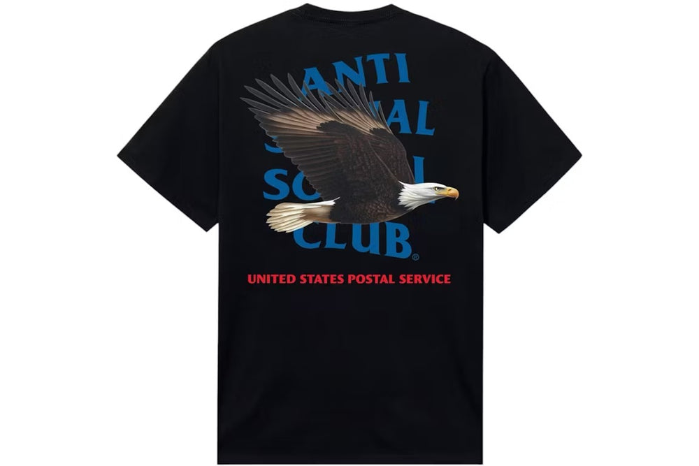 Anti Social Social Club x USPS Priority Tee (Rare) - Living Legend