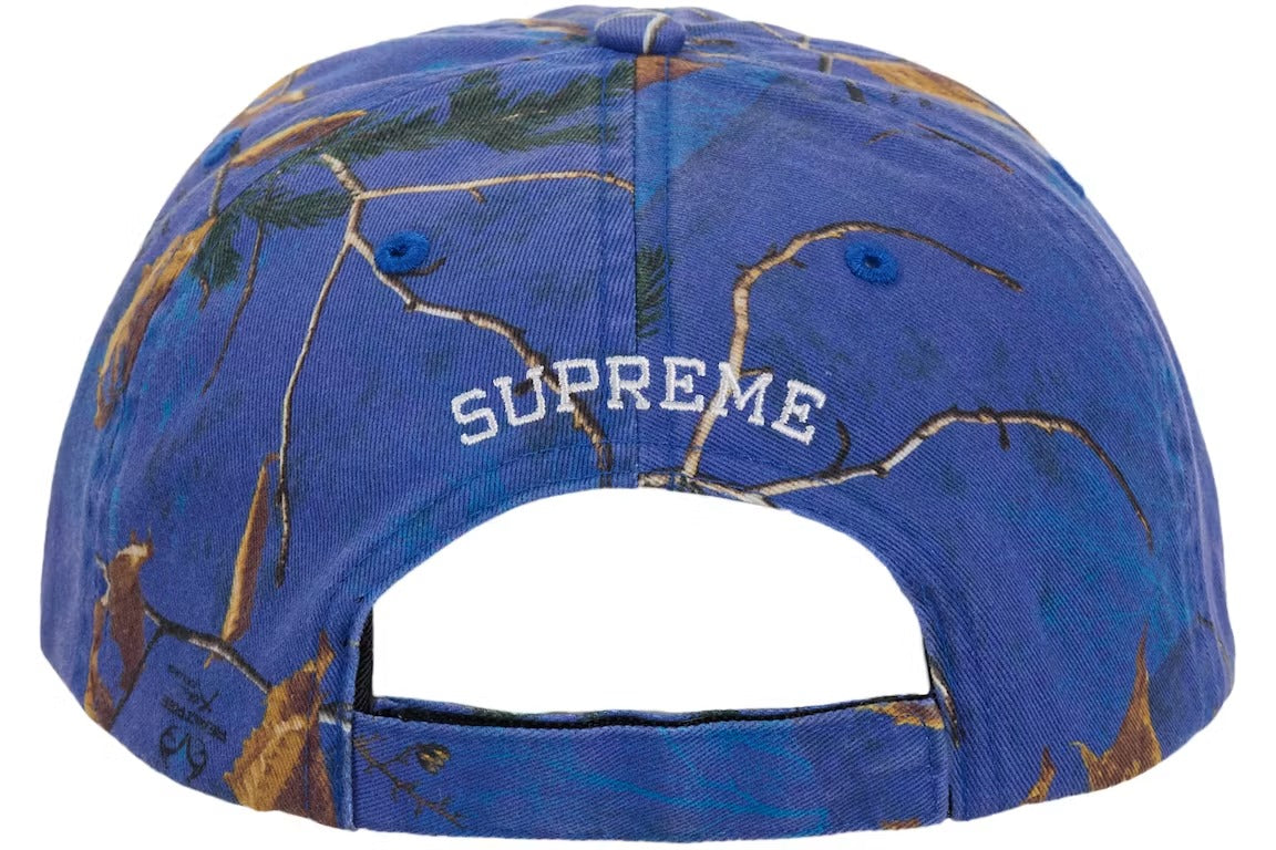 Supreme Bottle Opener 6-Panel Hat Blue Camouflage