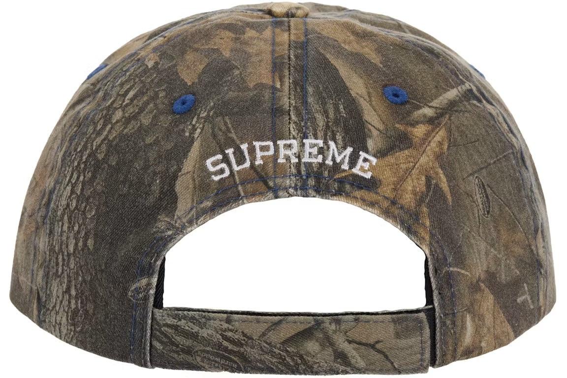 Supreme Bottle Opener 6-Panel Hat Blue Camouflage