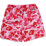 BAPE PINK CAMO ONE POINT RELAXED FIT WATER SHORTS