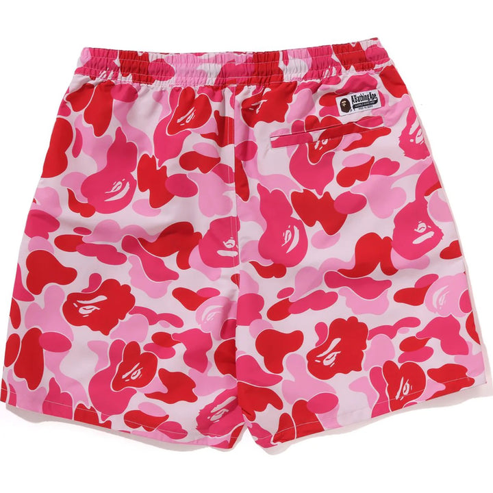BAPE PINK CAMO ONE POINT RELAXED FIT WATER SHORTS